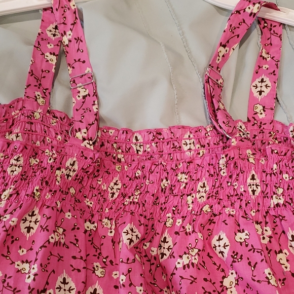 Lane Bryant Pink Patterned Sleeveless Blouse - Picture 2 of 3